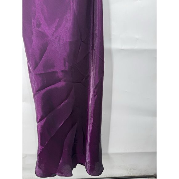 Alex Evenings Maxi Dress Women 6 Purple Mother Of The Bride Wedding Guest Glam - Picture 7 of 7